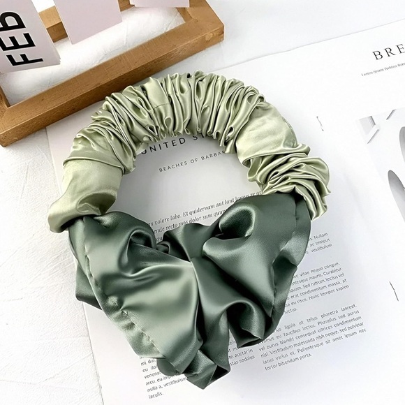Ulta Beauty Accessories - Ulta | Hair Curling Overnight Satin Scrunchie in Green